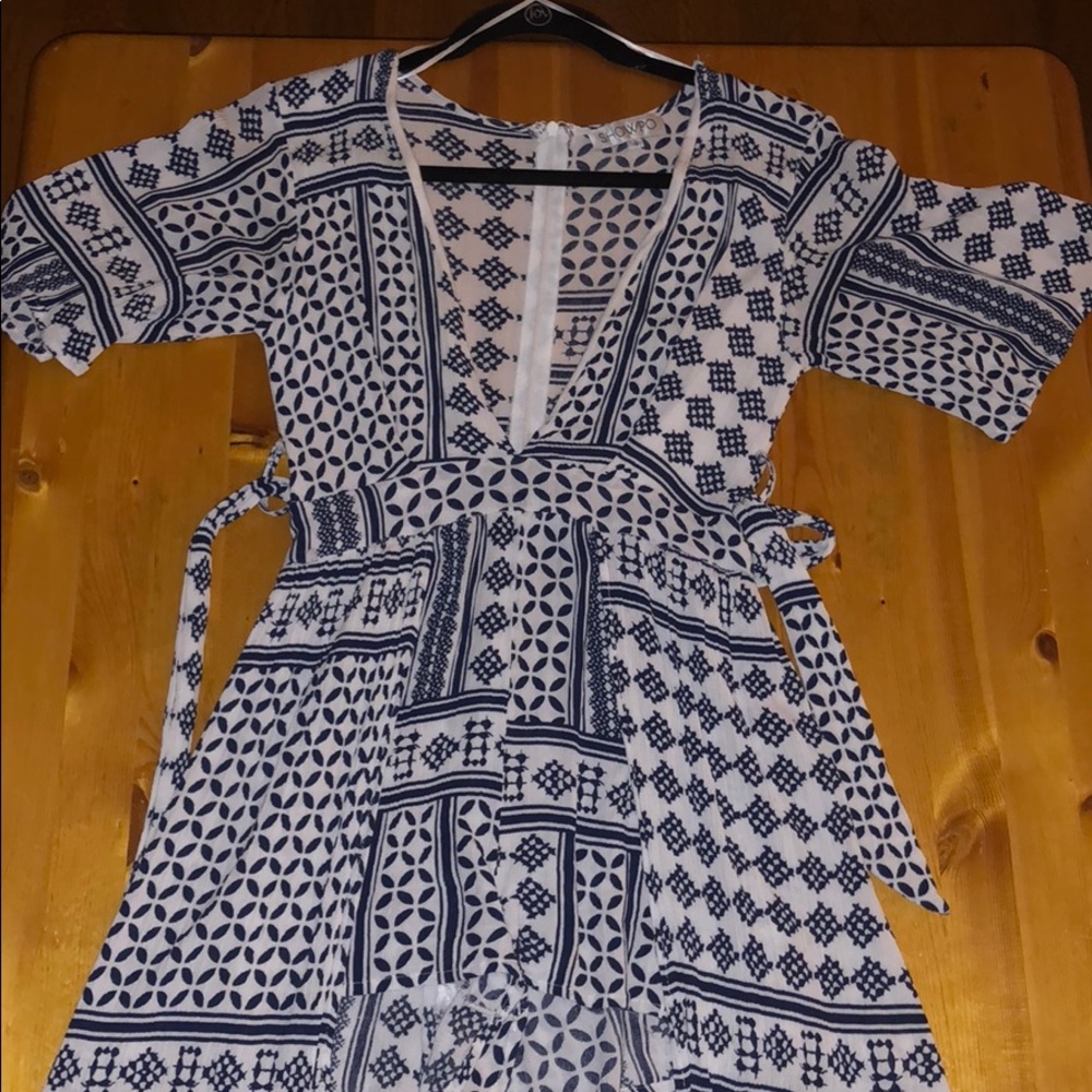 xs floral maxi dress (worn once)